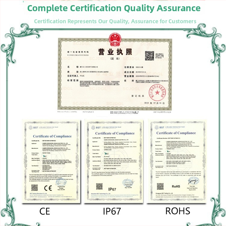 Zhengong Electric Vonkajšia vodotesná plastová krabica na elektrické spoje s priehľadným krytom pre vnútorné aj vonkajšie použitie
