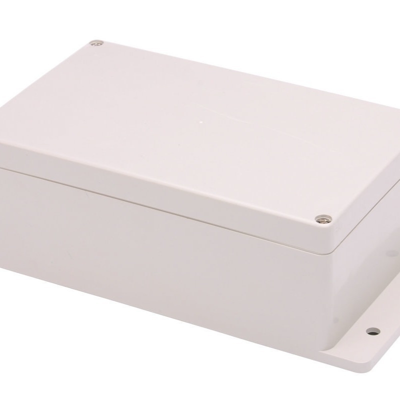 Cutie de distribuție electrică din plastic impermeabilă – seria F, cu urechi pentru montaj, cutie exterioră etanșă, personalizabilă