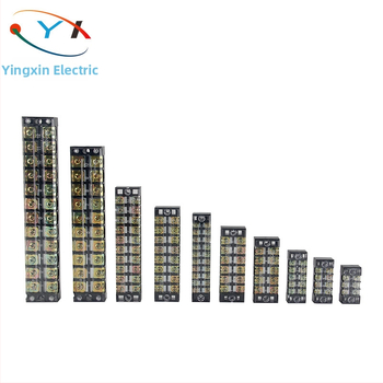 TB tipo terminal blokas kabelių jungtis - 3/4/5/6/8/10/12 pozicijų, jungčių dėžutė, IP66, 15A