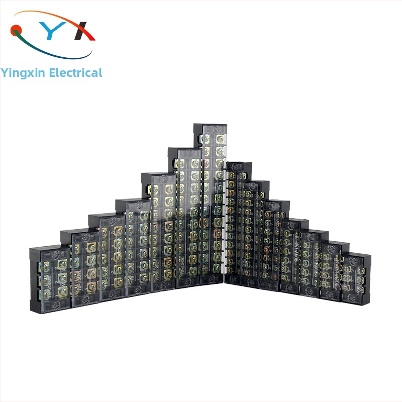 TB tipo terminal blokas kabelių jungtis - 3/4/5/6/8/10/12 pozicijų, jungčių dėžutė, IP66, 15A