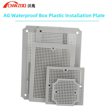 CNWZDQ vandeniui atspari montavimo plokštė su plastiniu šešiakampio ląelių tinklu skirstyklinei dėžei