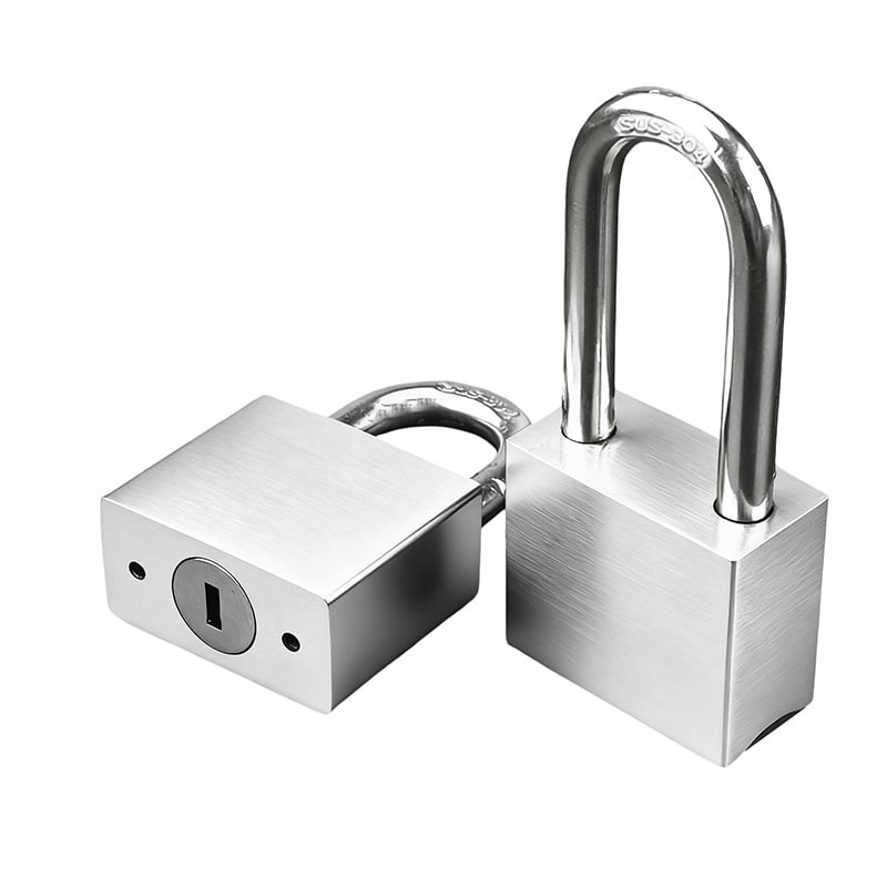 Katanac od 304 nehrđajućeg čelika; Materijal: nehrđajući čelik i cinkova legura; Model: 304 katnica za vrata i ormariće; Primjena: ormarići, vrata, električne kutije, arhivski ormarići; Vrsta vrata: sigurnosna vrata, drvena vrata, dvorišna vrata, radionica