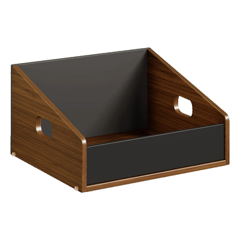 Vinilo įrašų laikymo laikiklis iš MDF ir akrilo, šiuolaikiškas minimalistinis dizainas, modelis 2218083829504804096, daugiafunkcinis