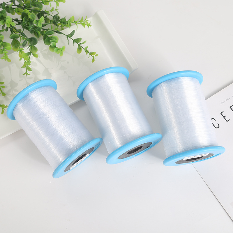 Perlų mezgimo medžiaga: skaidrus siūlas rankų darbo papuošalams, mechaninis apdirbimas, kilmė Yiwu, prekinis ženklas Nantong Rhinestone, 2021 m. vasara, Originalus dizainas