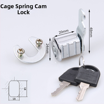 Circlip Lock Kapp Lukustaja Failide Kapile, Tsink Alloj, Kaasaegne Minimalistlik Stiil