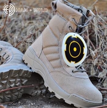 Hanye mikrofiiberist kõrge varbaga taktikalised saapad täiskasvanutele, unisex