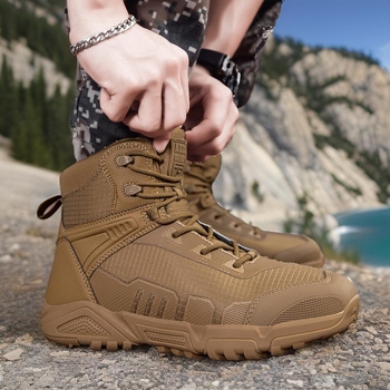 Žygio bateliai - žemo kirpimo raišteliai, skirti įvairiems lauko maisto poreikiems, dėvėjimo atspari gumos pada, tinklinė vidinė dalis, viršus iš PU pluošto ir Oxford audinio