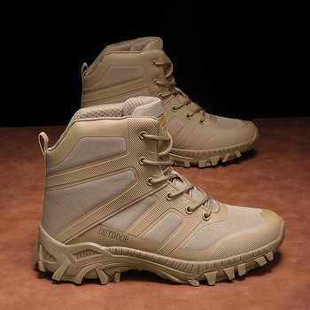 Talvise taktikalised kingad meestele, kõrge varrega, löögisummutus, sobivad matkamiseks ja treeninguteks, materjal: super kiud