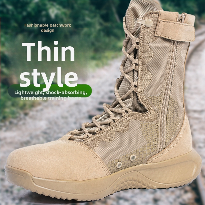 Sõjaväe kõrbe jalanõud, ülilihtsad matka jalanõud, mikrofiiber materjal, täiskasvanud, unisex, mudel 2025