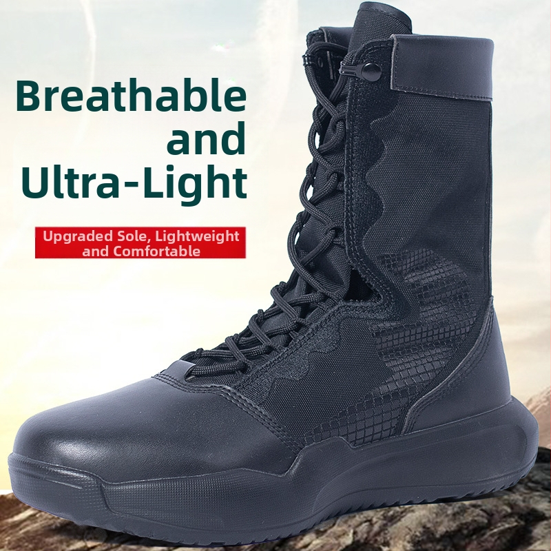 Sõjaväe kõrbe jalanõud, ülilihtsad matka jalanõud, mikrofiiber materjal, täiskasvanud, unisex, mudel 2025