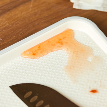 Plastična daska za rezanje za kućnu upotrebu, antibakterijska i otporna na plijesan, dvostrana, kuhinjska, prehrambene klase, za voće