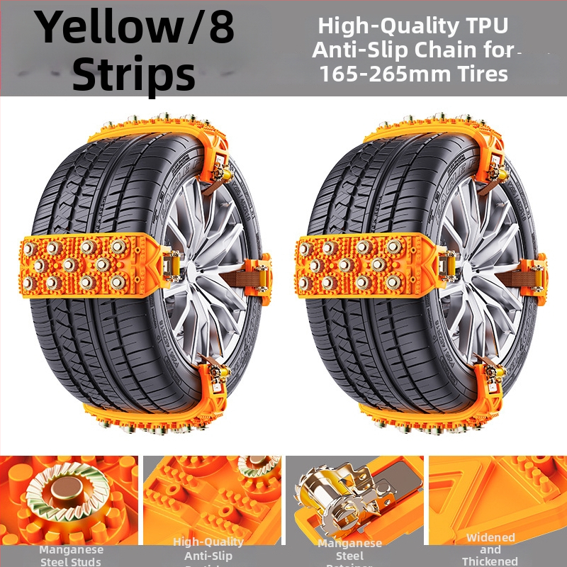 Xueshunda rehvide libisemiskindlad kettide autodele jaoks, universaalne lume kett, mudel Xsd-atn-11 steel bowl, materjal kumm, sobib sedaanile, maasturile, minibussile, MPV-le, pikapile