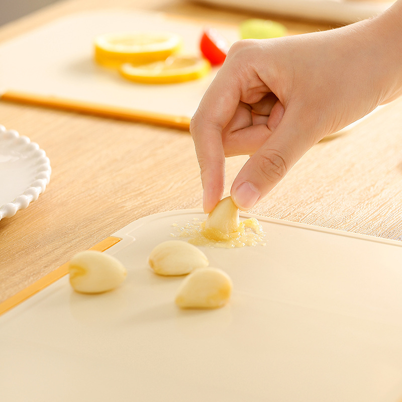 Leiwei φορητή αναδιπλούμενη διπλής όψης σανίδα κοπής, τροφίμων υψηλής ποιότητας, αντιβακτηριακή