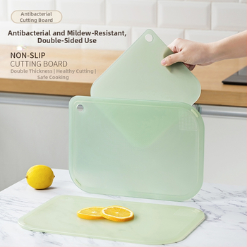 Plastist lõikelaud, mõlemalt poolt kasutatav, antibakteriaalne ja hallitusvastane, kaasaegse minimalistliku stiiliga, 2025