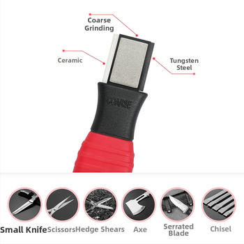 Dviejų pusių deimantinis peilių šlifuoklis, stačiakampio formos, prekės ženklas DMD, modelis 2020