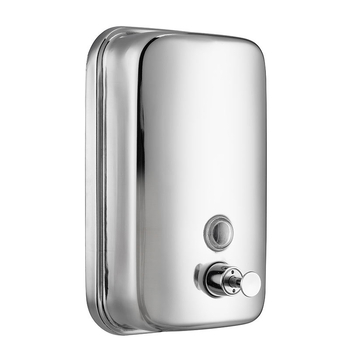 Nerūdijančio plieno muilo dozatorius – be gręžimo, rankinis siurblys, didelė talpa, tinka virtuvei ir voniai