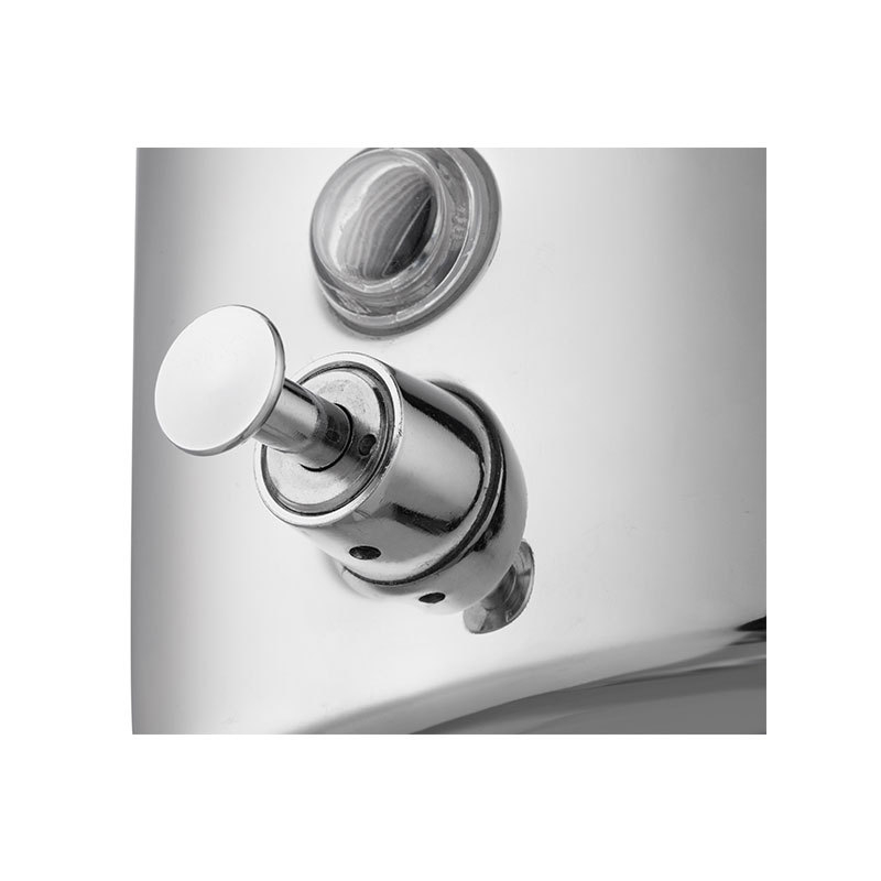 Nerūdijančio plieno muilo dozatorius – be gręžimo, rankinis siurblys, didelė talpa, tinka virtuvei ir voniai