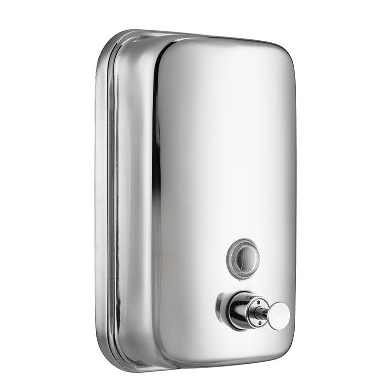 Nerūdijančio plieno muilo dozatorius – be gręžimo, rankinis siurblys, didelė talpa, tinka virtuvei ir voniai