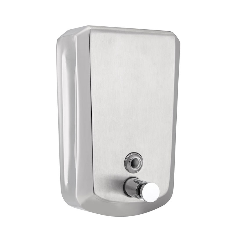 Nerūdijančio plieno muilo dozatorius – be gręžimo, rankinis siurblys, didelė talpa, tinka virtuvei ir voniai