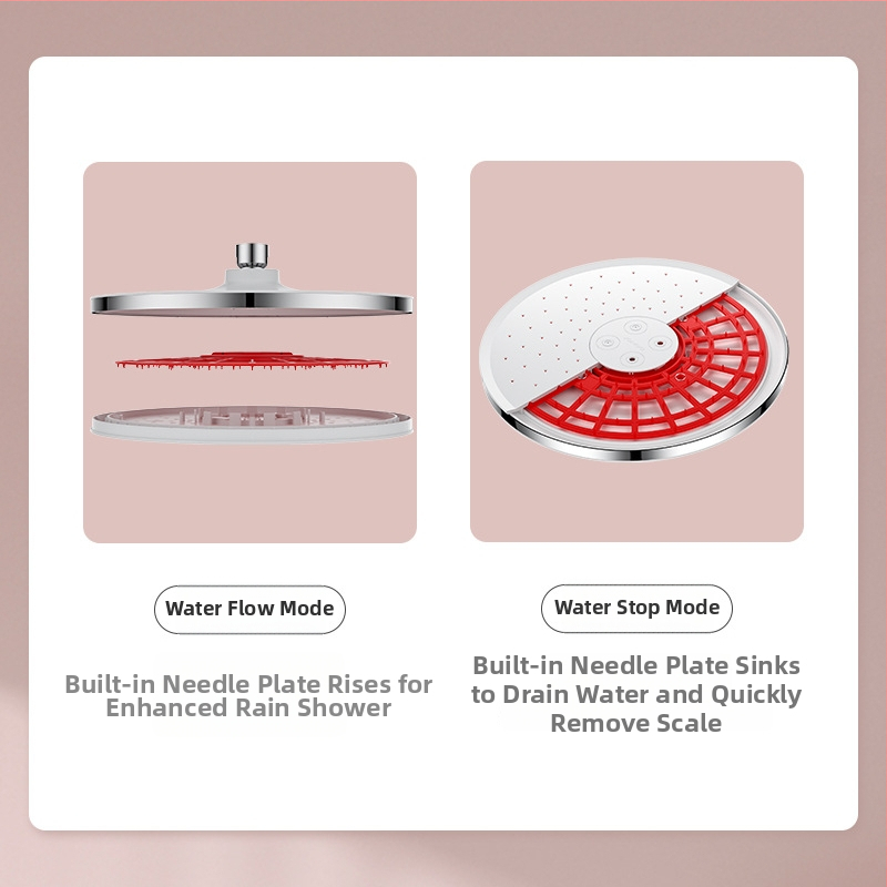 Top Spray душ глава – Jomoo, ABS материал, стенен монтаж, дъждовна функция