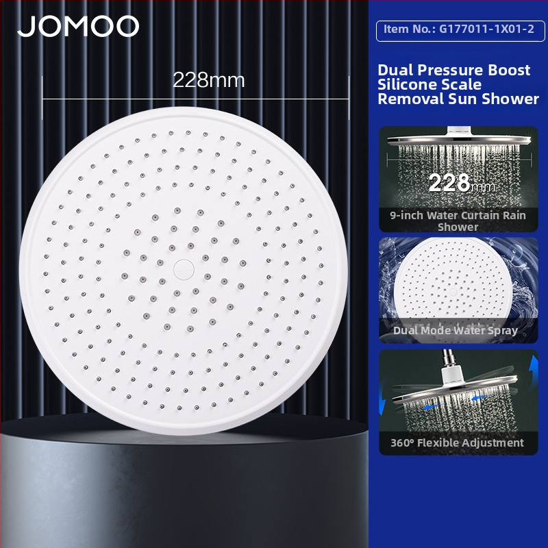 Top Spray душ глава – Jomoo, ABS материал, стенен монтаж, дъждовна функция