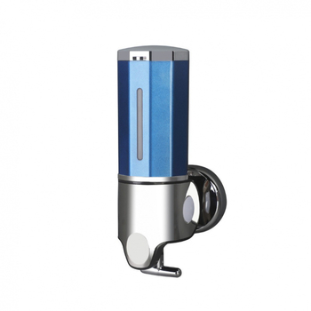 Skysto muilo dozatorius iš ABS ir nerūdijančio plieno, 500 g, injekcinio formavimo technologija, šiuolaikinis minimalistinis stilius, rankinis spaudimas