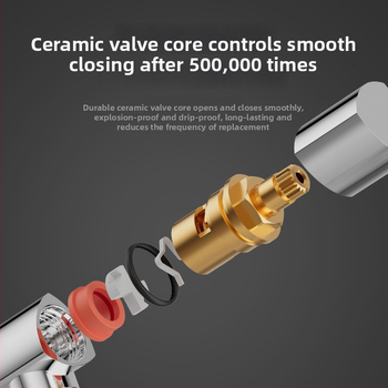 AP001-12 Vaskist seina sisse paigaldatav kolmnurkventiil kuumale ja külmale veele – WC, kraanikauss ja boiler, töö rõhk 10 bar