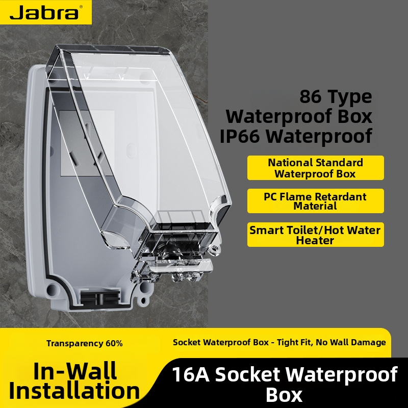 Ārējā ūdensnecaurlaidīgā kontaktligzda ar slēdzi, 16A, sienas uzstādīšana, 3C sertifikāts, spriegums 50–440V