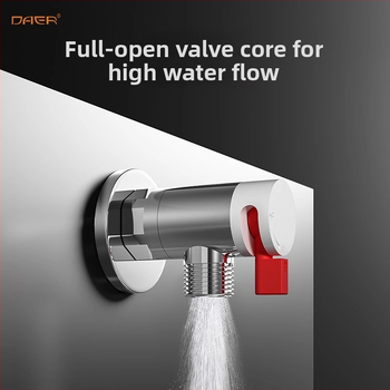 Roostevabast terasest pöörlev sulgeventiil gaasiveebo jaoks – 360° pöörlemine, sisemine diameeter 4 punkti