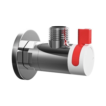 Roostevabast terasest pöörlev sulgeventiil gaasiveebo jaoks – 360° pöörlemine, sisemine diameeter 4 punkti