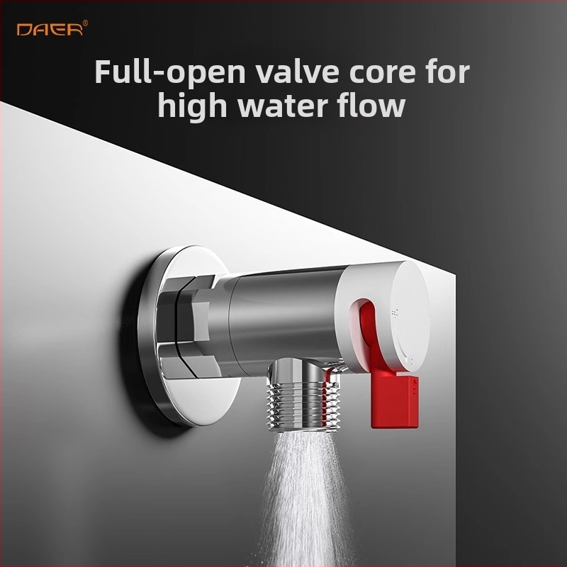 Roostevabast terasest pöörlev sulgeventiil gaasiveebo jaoks – 360° pöörlemine, sisemine diameeter 4 punkti