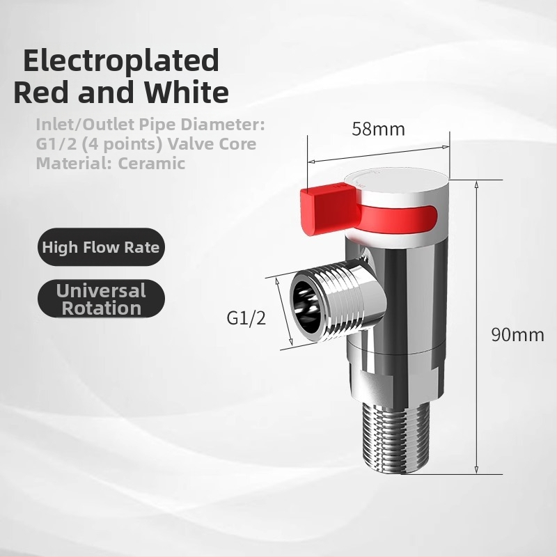 Roostevabast terasest pöörlev sulgeventiil gaasiveebo jaoks – 360° pöörlemine, sisemine diameeter 4 punkti