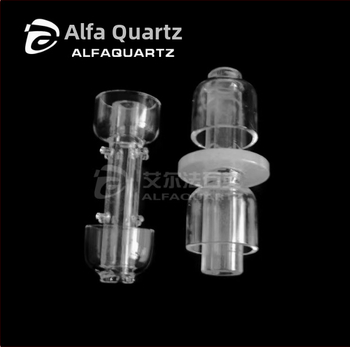 Kvarcinio stiklo izoliatorius-reaktorius, atsparus aukštai temperatūrai, aukšto grynumo puslaidininkis, Elfa Quartz