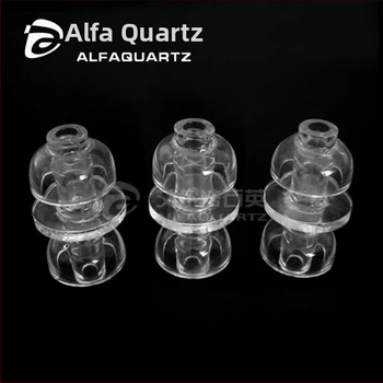 Kvarcinio stiklo izoliatorius-reaktorius, atsparus aukštai temperatūrai, aukšto grynumo puslaidininkis, Elfa Quartz