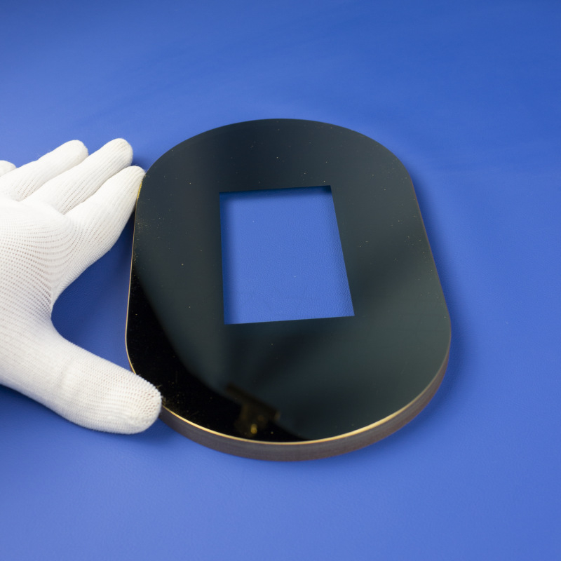 Kvarc tükörablak fólia egyszilárd kemencékhez — Alpha quartz 233; vegyi félvezetők; nagy hőmérséklet- és korrózióállóságú optikai visszaverődés; testreszabható opciók