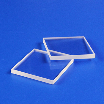 Kvarc üveg megfigyelő ablakhoz készített lemez, magas hőmérsékletű megfigyelésre, nagy átlátszóság, optikai minőség, testreszabható