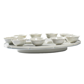 Szállodai bankettekhez készült tengeri gyümölcsei tál: Longteng Four Seas homár tál, száraz jég bemutató, kerámia színes mázzal, logóval testre szabható, Shengjing márka