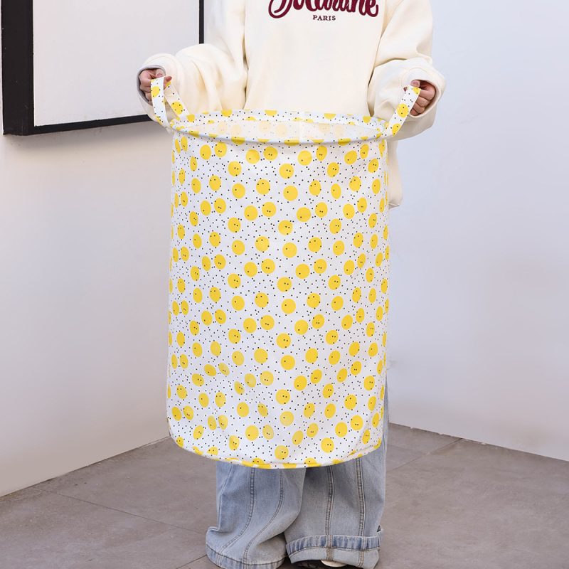 Didelio talpumo nešiojamas sulankstomos drabužių laikymo krepšys iš neausta audinio