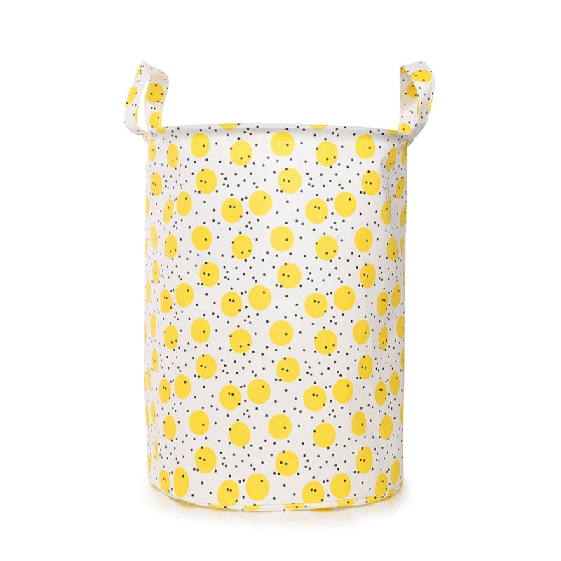 Didelio talpumo nešiojamas sulankstomos drabužių laikymo krepšys iš neausta audinio