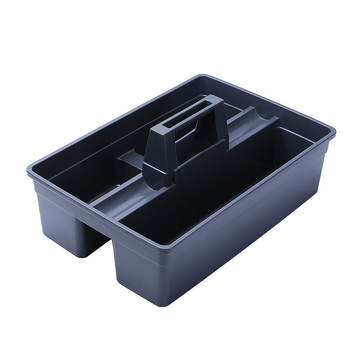 Coș de depozitare din plastic, stil Japonez, model AF08405, 15 bucăți, White clouds