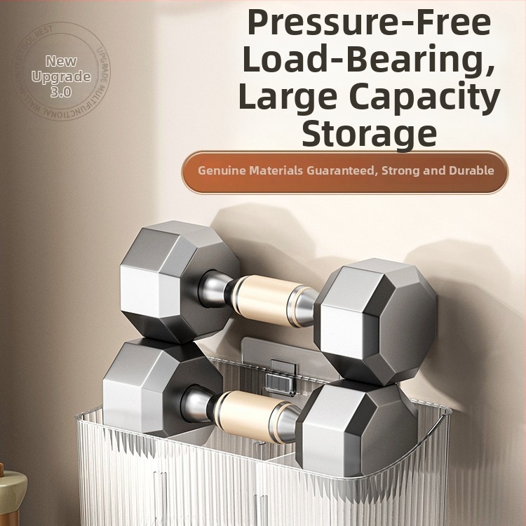 Skaidrus sieninis sandėliavimo krepšelis česnakui, imbierui ir svogūnams – plastikas, be skylių, virtuvės organizatorius