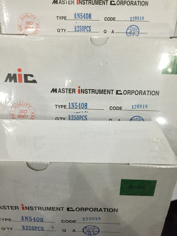 Rectifier diode 1N5408 – Tape-Encapsulated, MIC prekės ženklas, automobilių elektronika