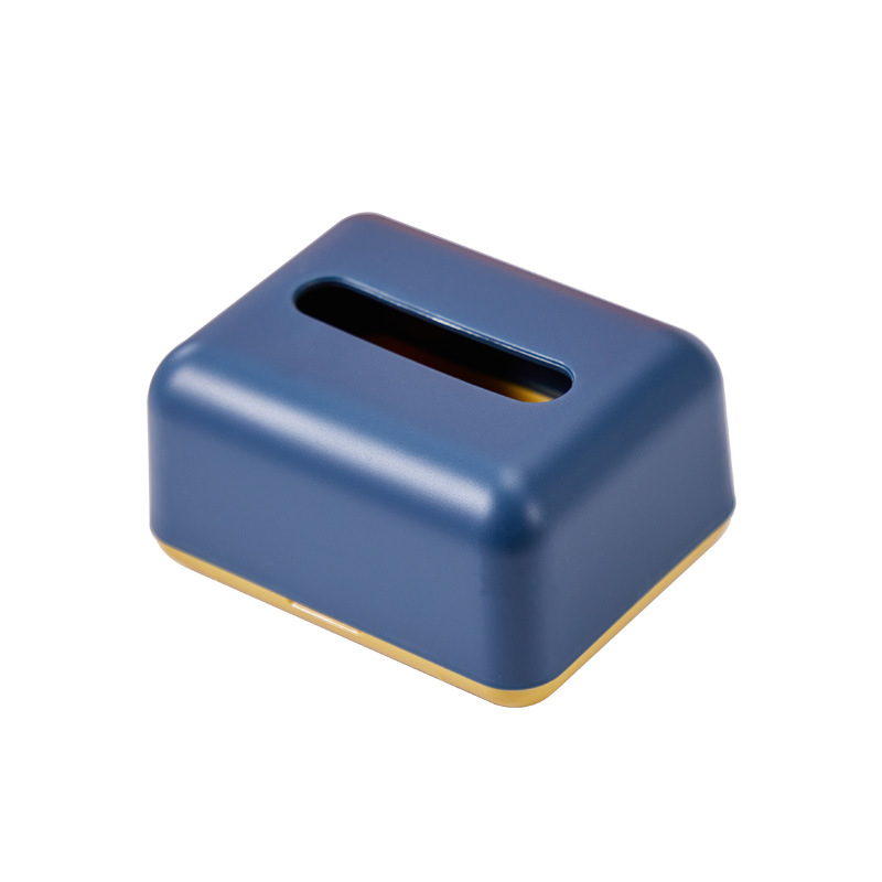 Cutie dreptunghiulară pentru șervețele din plastic – stil modern minimalist, multifuncțională