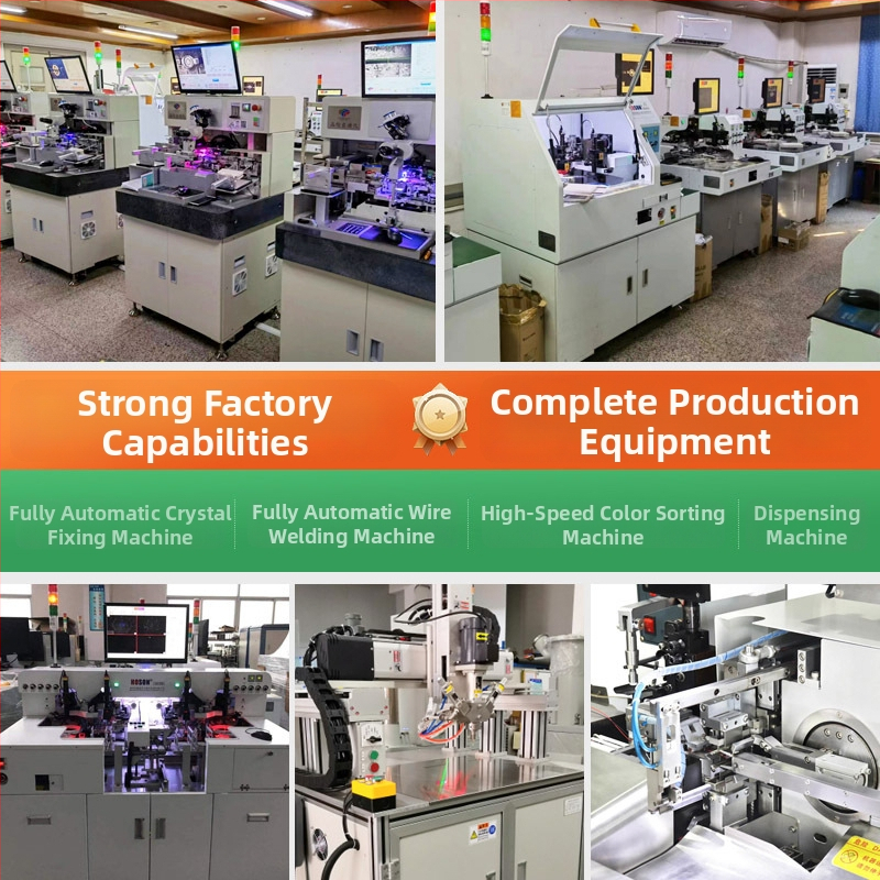 LED lampiņu krellītes slamīgā cepurītes stilā, caurspīdīgas; Darba spriegums 1.8-3.0 V; Straume 20 mA; Jauda 0.06 W; Gaismas jauda 5000-6000 mcd; Čips: Sanan