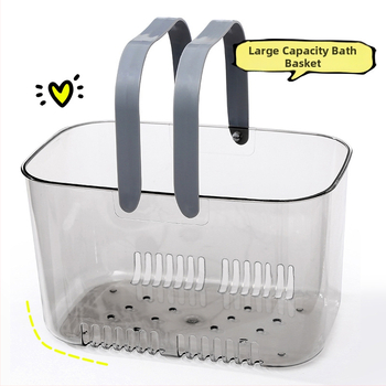 Koš za kupaonicu za pohranu, plastični materijal, model 5084 — moderni minimalistički stil