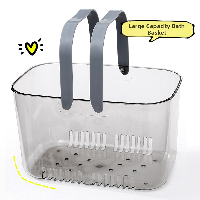 Koš za kupaonicu za pohranu, plastični materijal, model 5084 — moderni minimalistički stil