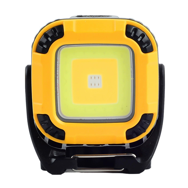 LED Φως Εργασίας με Μαγνητική Βάση, 20W, 1200mAh Επαναφορτιζόμενη, Πολυθεσιακή Περιστρεφόμενη Κεφαλή, Για Κατασκήνωση και Επιθεώρηση