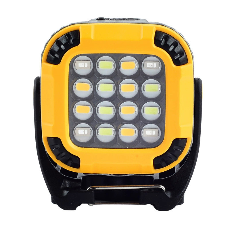 LED Φως Εργασίας με Μαγνητική Βάση, 20W, 1200mAh Επαναφορτιζόμενη, Πολυθεσιακή Περιστρεφόμενη Κεφαλή, Για Κατασκήνωση και Επιθεώρηση