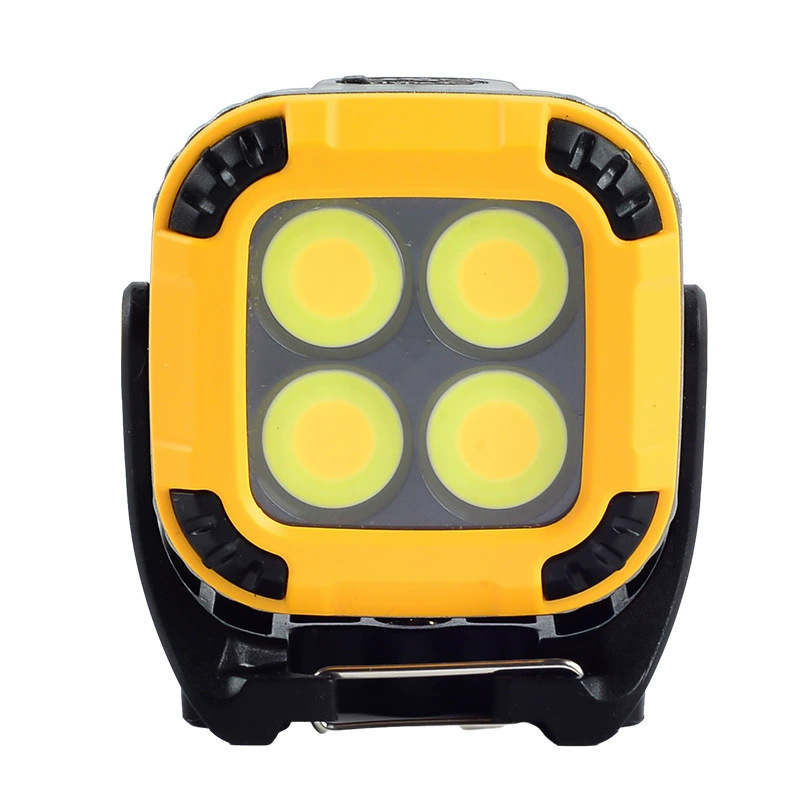 LED Φως Εργασίας με Μαγνητική Βάση, 20W, 1200mAh Επαναφορτιζόμενη, Πολυθεσιακή Περιστρεφόμενη Κεφαλή, Για Κατασκήνωση και Επιθεώρηση