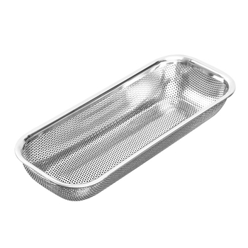 Кошница за клечки и прибори от 201 неръждаема стомана с дреножно рафче за дезинфекционен шкаф